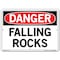 Vestil Aluminum Composite Sign, 10-1/2" H, 14-1/2" W Rectangle, SI-D-21-C-AC-130 SI-D-21-C-AC-130 - alternate 1